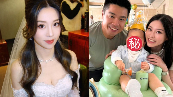 「最美千金」江鈺琪飛鵝山10億豪宅為仔仔慶祝1歲生日！罕晒愛兒正面照力證超強基因！