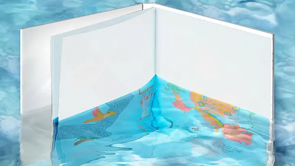 「缺水的書」濕水才看到內容？包裝把書浸水密封！故事呼籲全球關注水資源危機  
