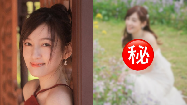 前新聞主播陳嘉倩公開絕密性感婚紗照 超低胸罕露深長事業線前所未見