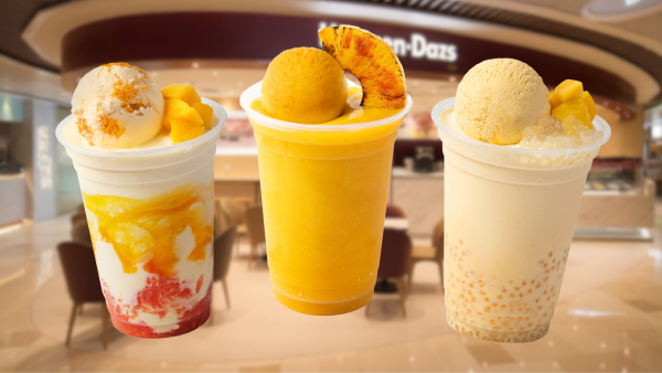Häagen-Dazs全新口味芒果特飲買1送1！人均$35 食勻雪糕+水果+冰爽特飲！