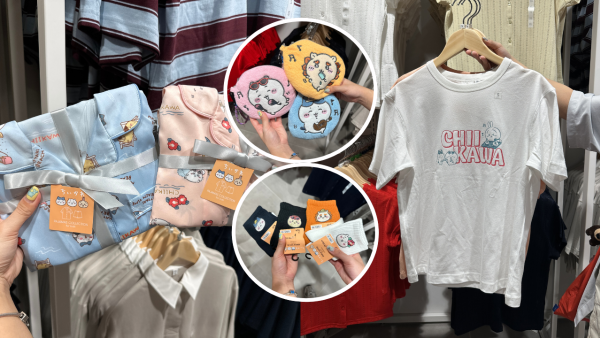 GU聯乘CHIIKAWA系列新品！今日開賣！睡衣/T-shirt/小袋