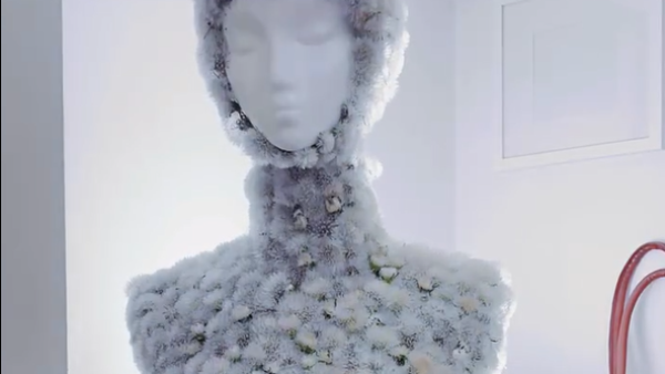 轉瞬即逝蒲公英連身裙 用上近千朵花蕾！同時綻放如煙火超震撼