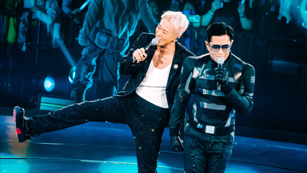 林峯紅館演唱會2025｜老闆古天樂壓軸登場掀高潮 合唱《尋秦記》主題曲《天命最高》