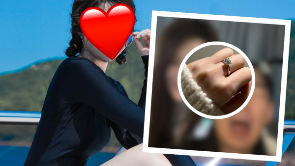 31歲女藝人公布婚訊報喜 音樂監製男友巨鑽求婚成功 IG放閃：繼續合作愉快