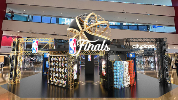 NBA香港登陸太古城中心！30支球隊誌打卡牆+總決賽現場直播
