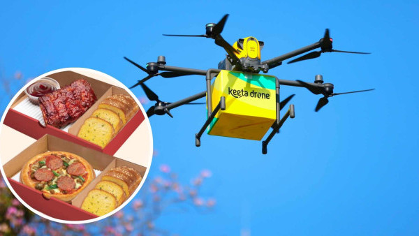 Pizza Hut試行無人機送餐服務！獨家飛行套餐 落單5分鐘有得食