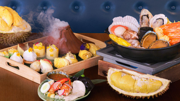 Hotel ICON 火山榴槤下午茶！嘆香港罕見印尼榴槤 食勻10道榴槤甜品/料理