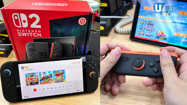 多圖！開箱Switch 2 新款磁吸式Joy-Con試玩 即睇打機畫質