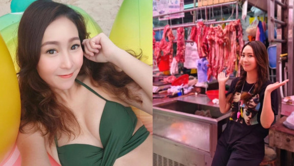 前TVB女藝人離巢後現身街市斬豬肉？坦言30幾歲先重頭學起唔容易！