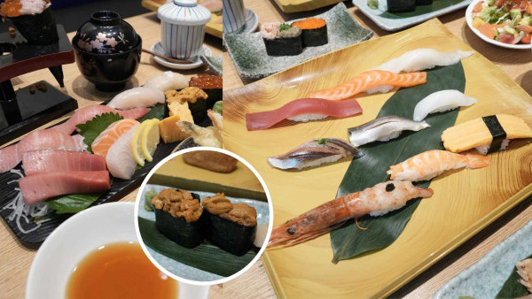 梅丘壽司美登利$298壽司放題回歸！100分鐘任食逾80款刺身/手握壽司/天婦羅/卷物