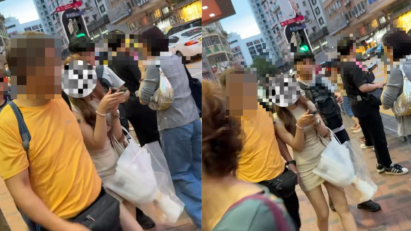 佐敦「阿叔撞後生女」手部1個動作惹議：有心非禮VS唔覺意