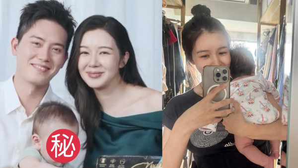 麥明詩激罕曬BB正面照！一家三口溫馨慶祝父親節老公盛勁為一舉動獲網民大讚