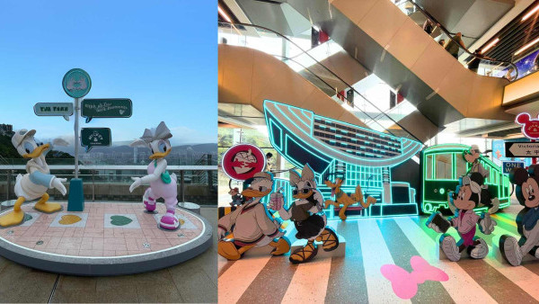 香港迪士尼活動登陸太平山頂 10大經典角色打卡位+主題纜車