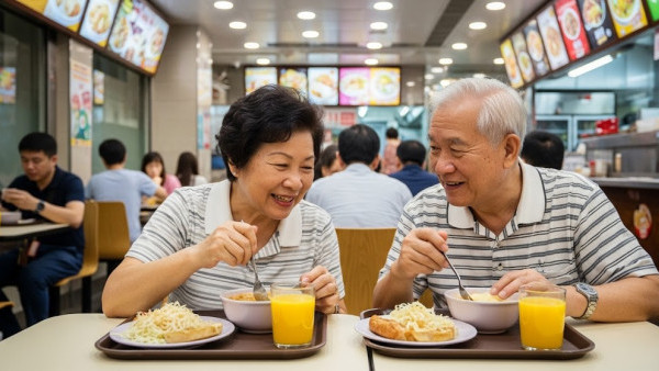 「愛心食肆賞你惠食」第二輪派30萬張餐飲優惠券 長者$15嘆快餐店早餐