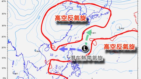颱風丹娜絲今明兩日橫過東海 天文台分析「直角轉彎」料有驟雨雷暴