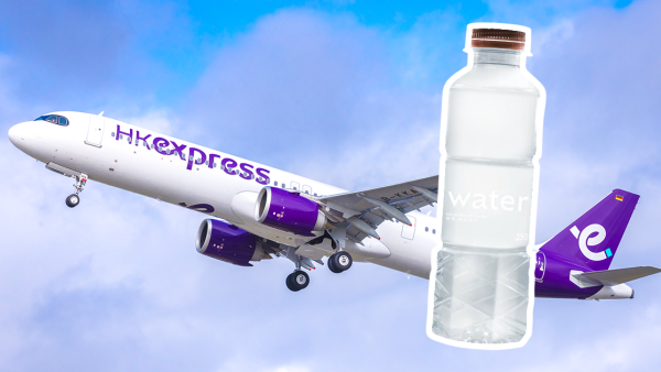 HK Express乘客起飛前訂$10樽裝水被議論 網民反撐：有需要咪買