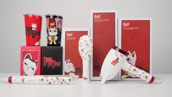 QUICO首推5大《DAN DA DAN》膽大黨家電 開箱限量版高速婆婆風筒+直髮夾(附早鳥優惠)