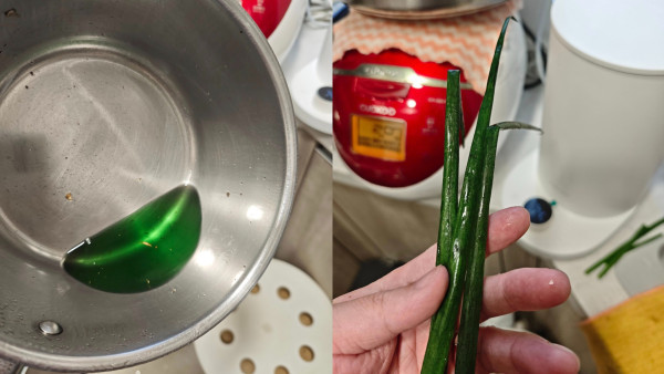 港男炸薑蔥油驚見螢光綠液體！網民憂屬農藥殘留！專家警告一類殘留物誤食傷內臟！