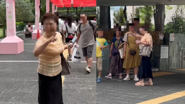 內地大媽中環高調拉客上山頂！途人制止遭怒喝1動作惹議：捉緊小精靈？