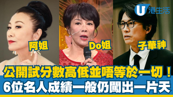 公開試分數高低並唔等於一切！盤點6位名人成績未如理想仍闖出一片天