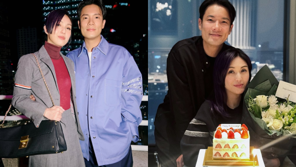 楊千嬅丁子高15年前後夫妻合照對比！十指緊扣恩愛不減︰捉緊彼此擁抱每一個當下