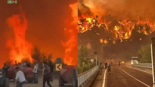 酷熱天氣侵襲全球！土耳其錄得50度高溫 引發嚴重山火 多名消防員殉職