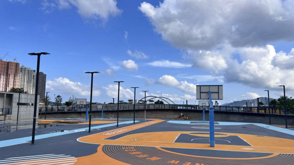 將軍澳南公園首階段啟用40萬呎新地標！打卡籃球場/緩跑徑/15個健體站