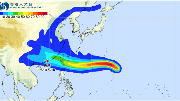 熱帶氣旋最新5大路徑預測！美國GFS料以「較高強度」橫過呂宋海峽