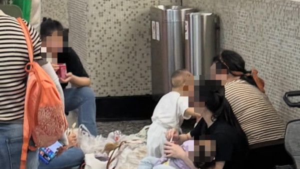 內地客港鐵站坐地下野餐惹譁然：喺深圳都未見過！違例隨時罰$2000  