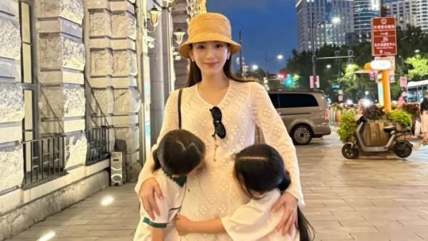 方媛懷孕第三胎狀態曝光肥肚唔肥人 兩囡囡攬住錫肚畫面幸福滿瀉