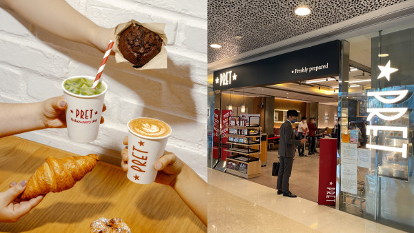 Pret A Manger 咖啡卡回歸！$18.8起自選咖啡師精選飲品／烘焙酥點！