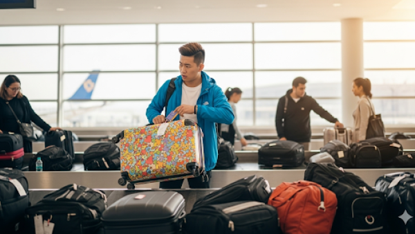 廉航揭秘1招秒認行李不易亂！9成旅客選這3種行李箱顏色宜避免 