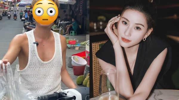 何超蓮前度男友被捕獲內地擺檔賣水果！男神變街坊親民互動反差大︰好貼地