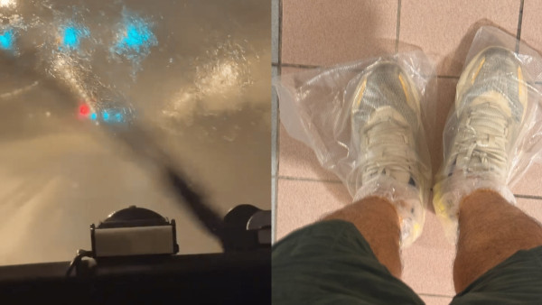 颱風塔巴｜打工仔自製「防水神器」返工唔濕身！網民驚呼崖广 建議用呢樣代替？
