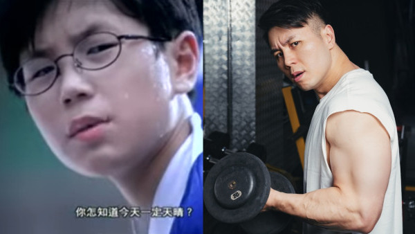 「打波先嚟落雨」童星鄭仲軒再拍廣告挑機Tyson Yoshi拗手瓜！太太同樣愛健身超火辣！