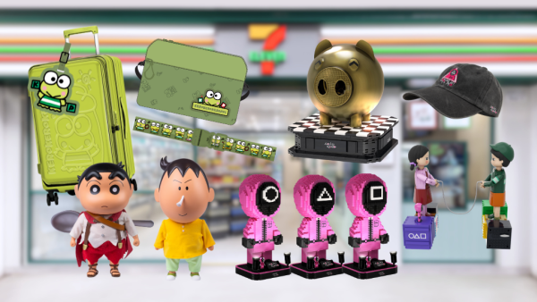 便利店全新Sanrio+蠟筆小新精品！Keroppi行李箱/購物袋/購物車/斜孭包$69起