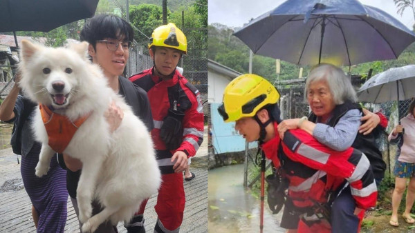 颱風樺加沙｜消防助居民撤離獲大讚！消防處罕頒「緊急消防訓令」 同全員緊急戒備有不同？