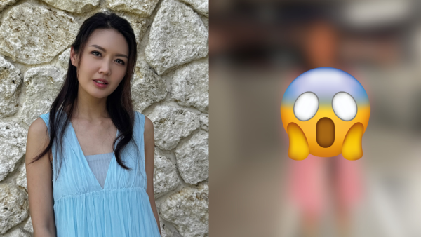 颱風樺加沙｜陳庭欣豪宅區冧大樹揸車寸步難行 樹根擋路畫面曝光猶如障礙賽