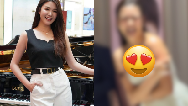 31歲江嘉敏生圖近距離揭最真實身形 深V低胸裝震撼網民眼球:微胖世一!