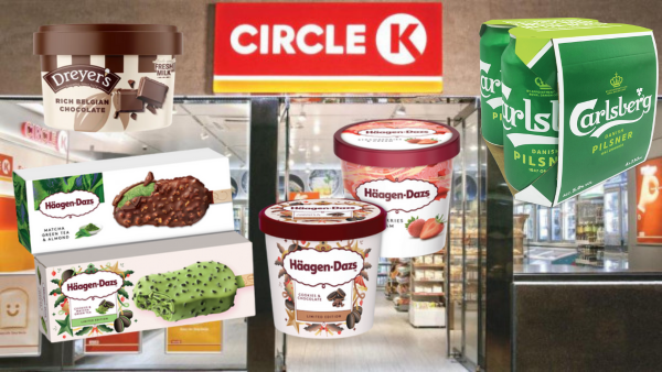 OK便利店5日快閃優惠!指定飲品買一送一!Häagen-Dazs/DREYER’S $14.8起