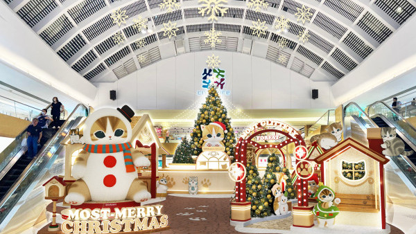 全港首個mofusand 夢幻聖誕村11月登陸馬鞍山！7.5米高聖誕樹/室內冰雪樂園/DIY工作坊