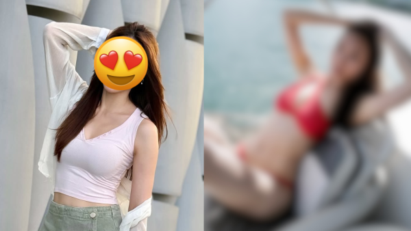 TVB性感女神火紅比堅尼解放魔鬼身材 仰天谷胸夾深溝擺嫵媚甫士超震撼