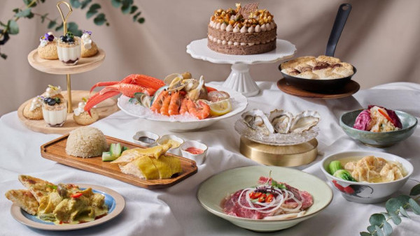 九龍東皇冠假日酒店自助餐買1送1!人均$209起 2.5小時任食燴牛尾/海南雞/開心果巴斯克芝士蛋糕