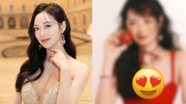 馮盈盈低胸谷到盡「蕃茄成熟時」晒事業線 風格突變被指撞樣韓國女團成員張員瑛