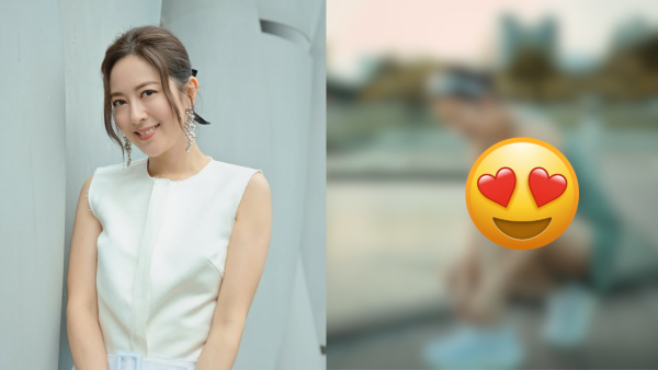 唐詩詠激罕性感低胸背心露事業線 俯身意外洩胸前春光：邊到似44歲！