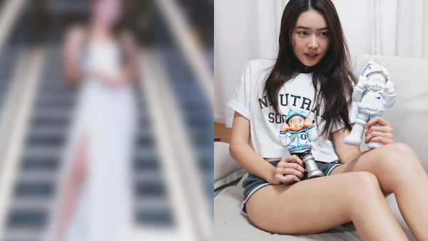 戴祖儀白色低胸戰衣首映放送福利 超高衩驚艷全場獲網民狂讚：索腿天后