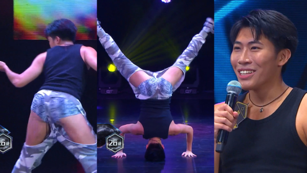 全民造星6｜99號參賽者高難度電臀舞震撼全場 男士蜜桃臀倒立twerk一字馬衝擊眼球