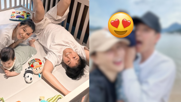 黃翠如蕭正楠激罕公開仔仔正面樣新相 眼仔碌碌超精靈似足媽媽高顏值