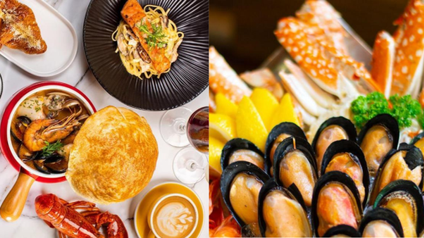 尖沙咀法國菜餐廳大閘蟹盛宴買1送1！人均$298起嘆大閘蟹/甲羅燒鮑魚/蟹膏流心牛角包
