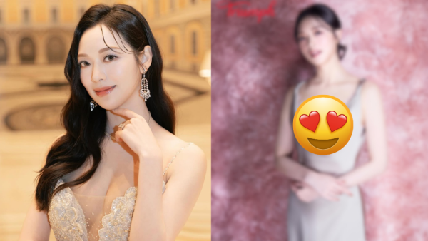 馮盈盈首次拍內衣廣告震撼谷胸豁出去 三套戰衣夾深溝獲讚史上最性感